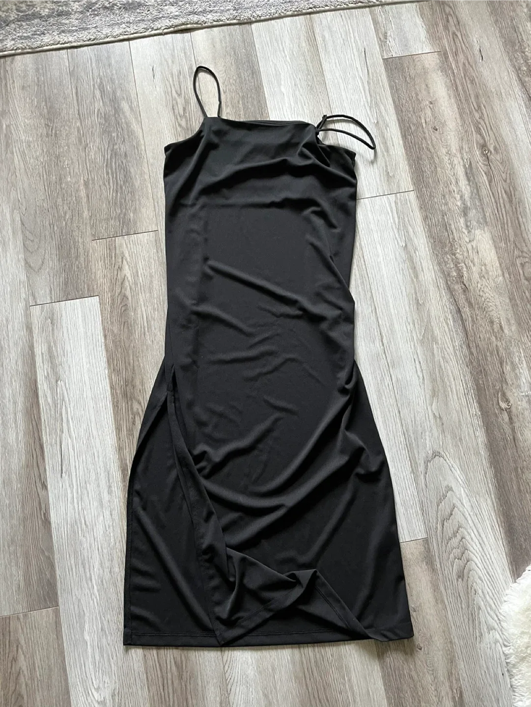 H&M Black Slip Dress - Size S