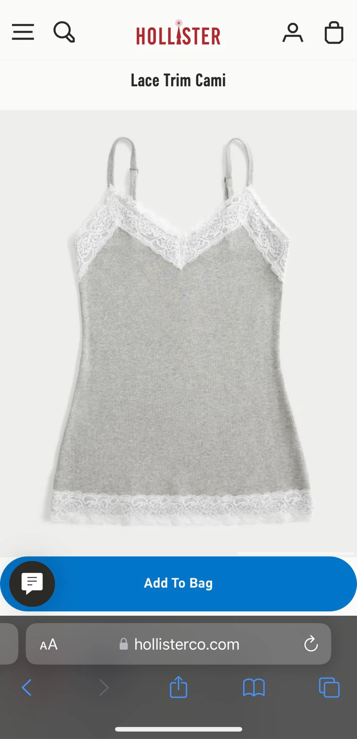 Hollister Lace Trim Cami - photo 5