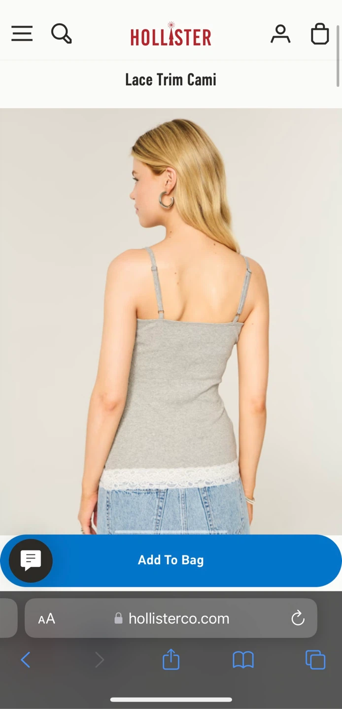 Hollister Lace Trim Cami - photo 3