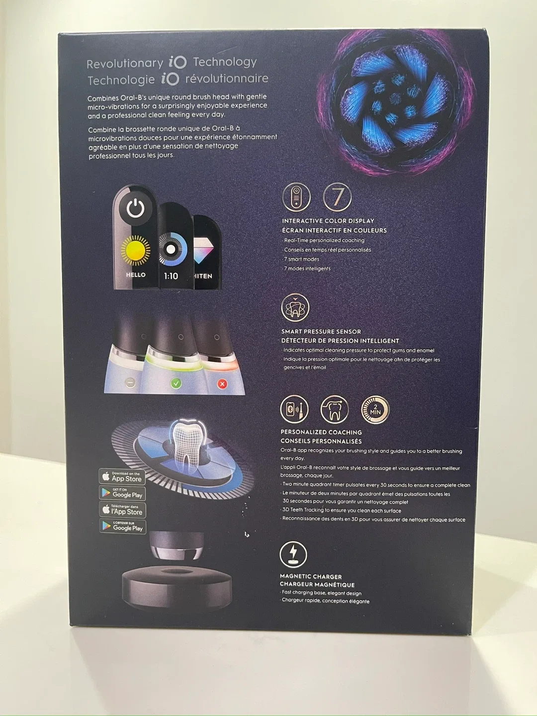 Oral-B iO9 Aquamarine Electric Toothbrush image indicator(2)