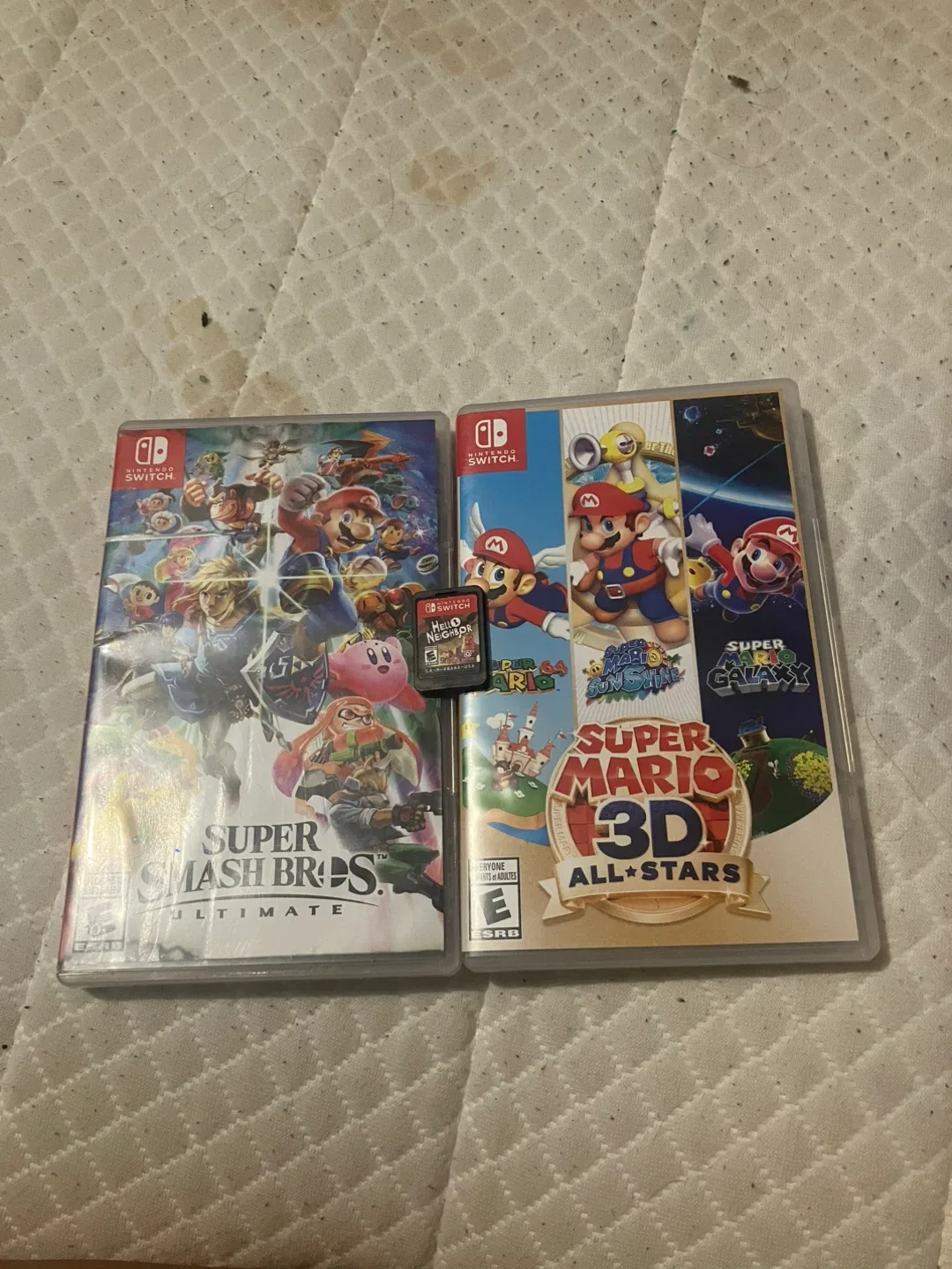Three Nintendo games