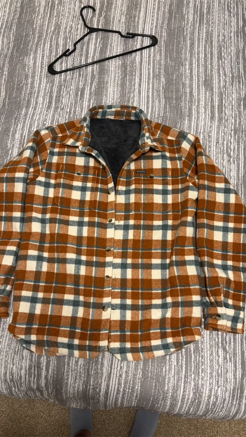 Columbia Flannel Shirt Jacket - Size S