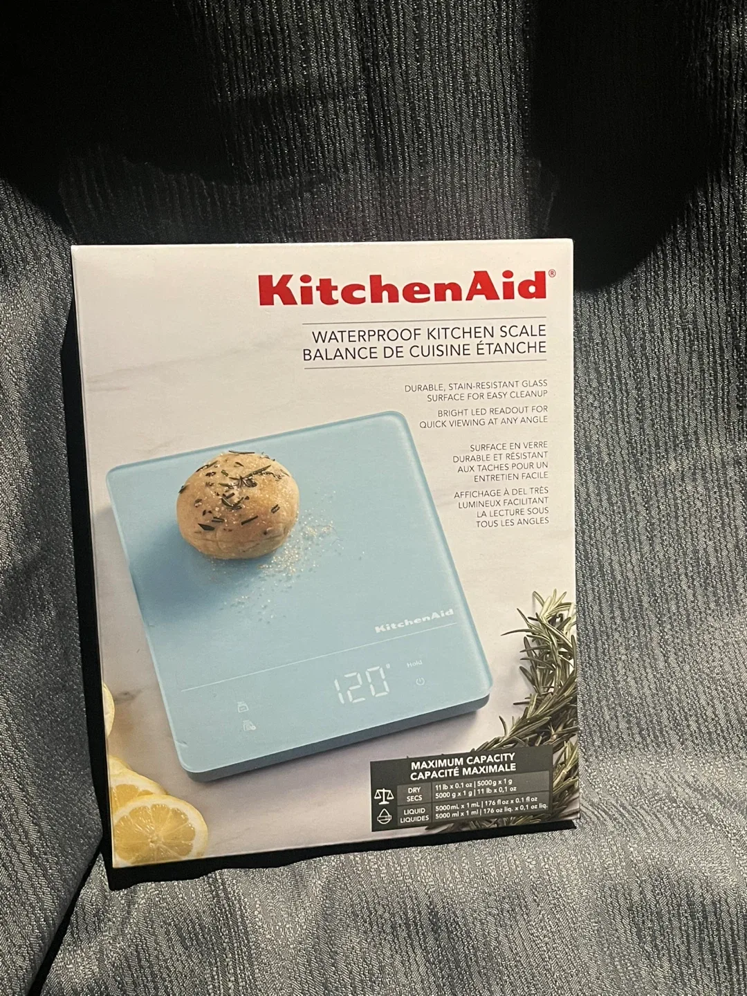 New KitchenAid Waterproof Kitchen Scale