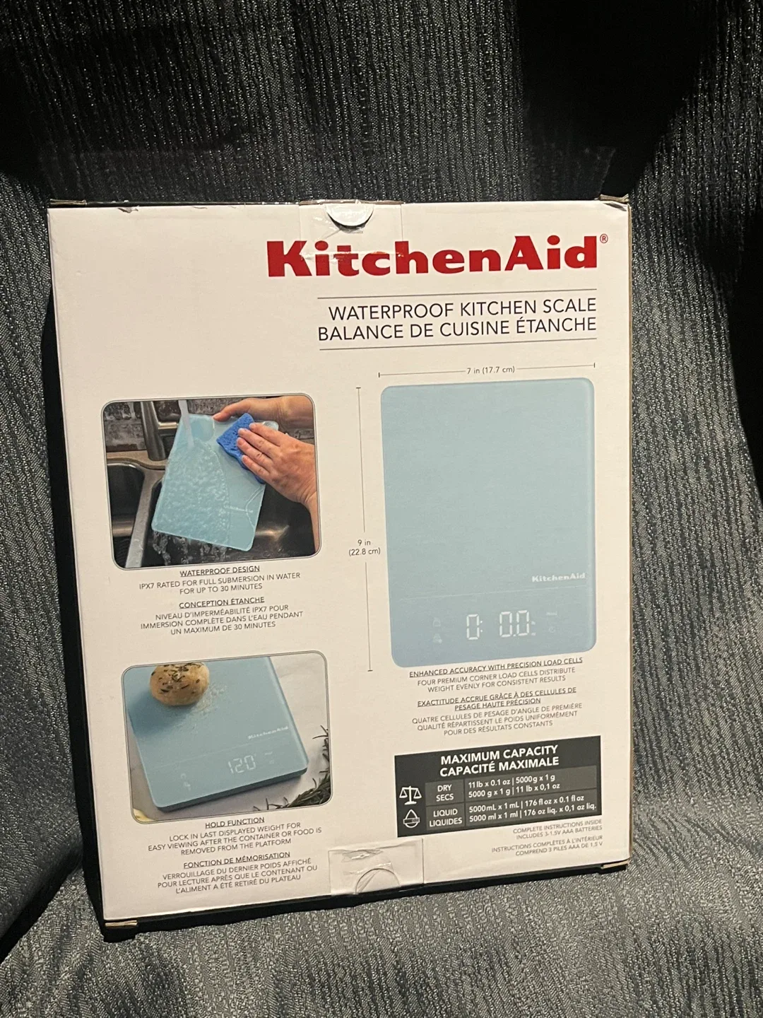New KitchenAid Waterproof Kitchen Scale image indicator(2)
