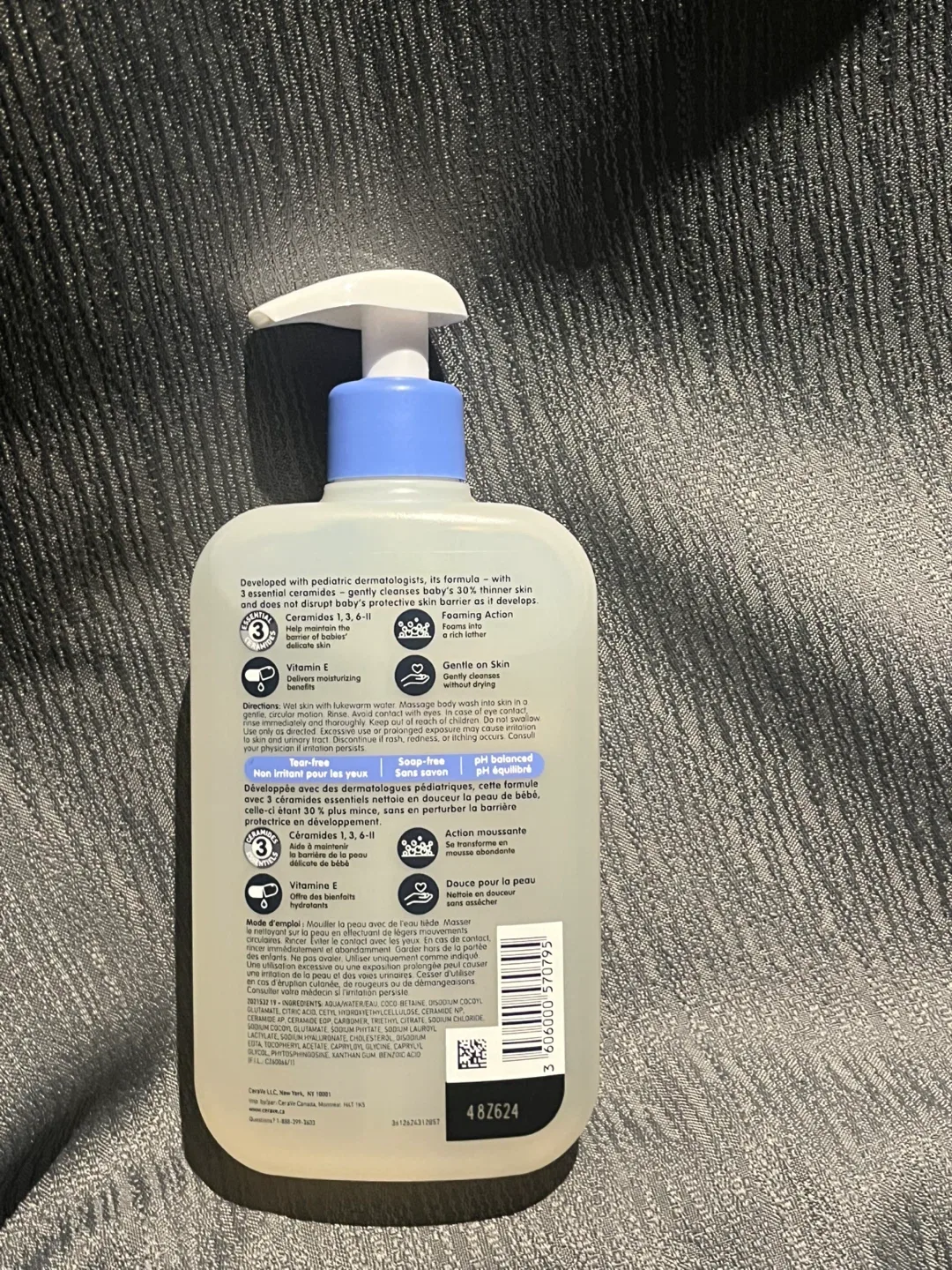 CeraVe Baby Wash & Shampoo - 473 mL image indicator(2)