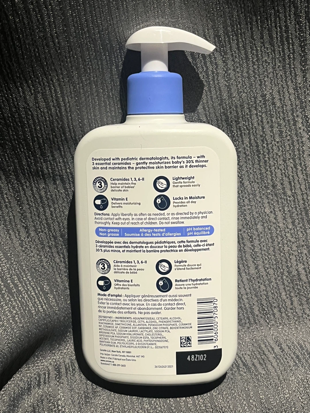 CeraVe Baby Moisturizing Lotion - 473 mL - photo 2