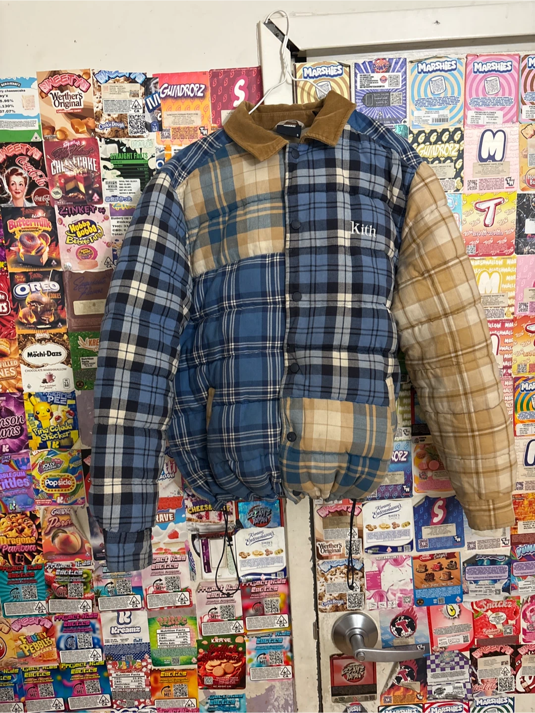 Kith Plaid Puffer Jacket