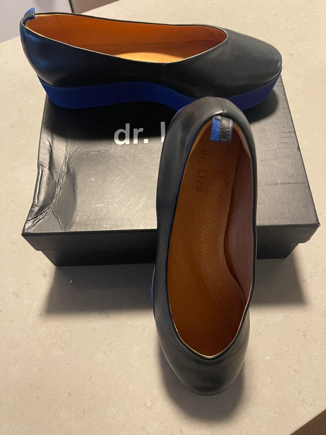 DR LIZA Stephanie Sneaker Ballet Flat Black New size 11 image indicator(4)