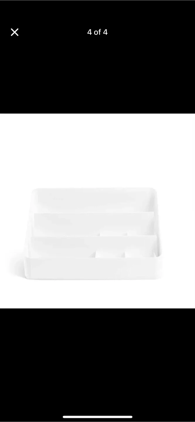 Poppin White Desk Organizer image indicator(3)