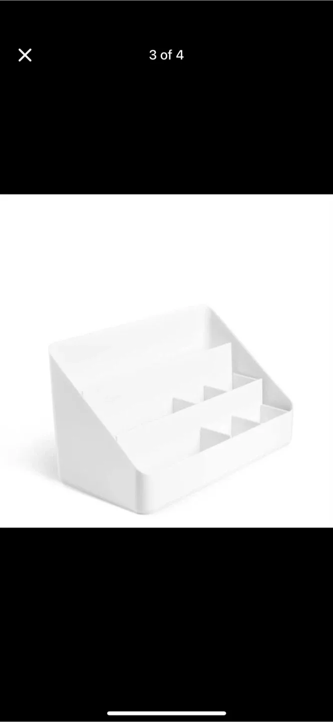 Poppin White Desk Organizer image indicator(4)