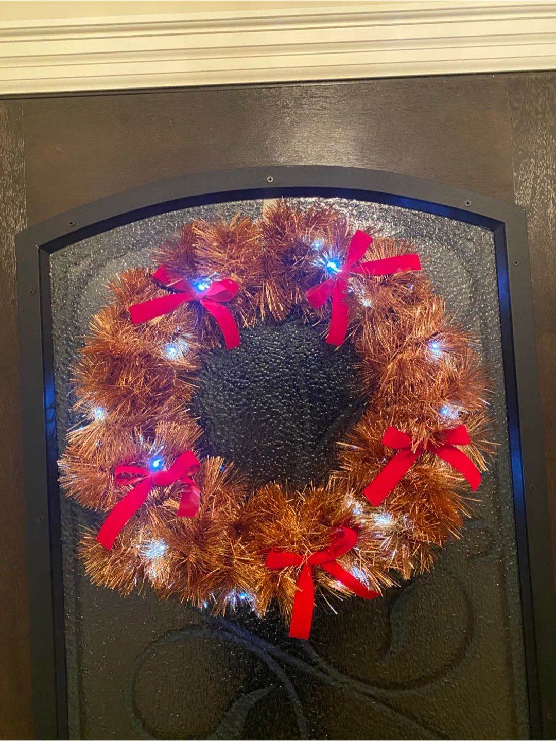 Pre-lit Christmas Wreath