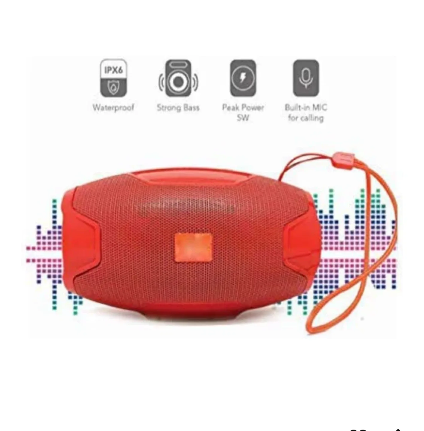 A105 Flashlight Speaker - Red image indicator(6)