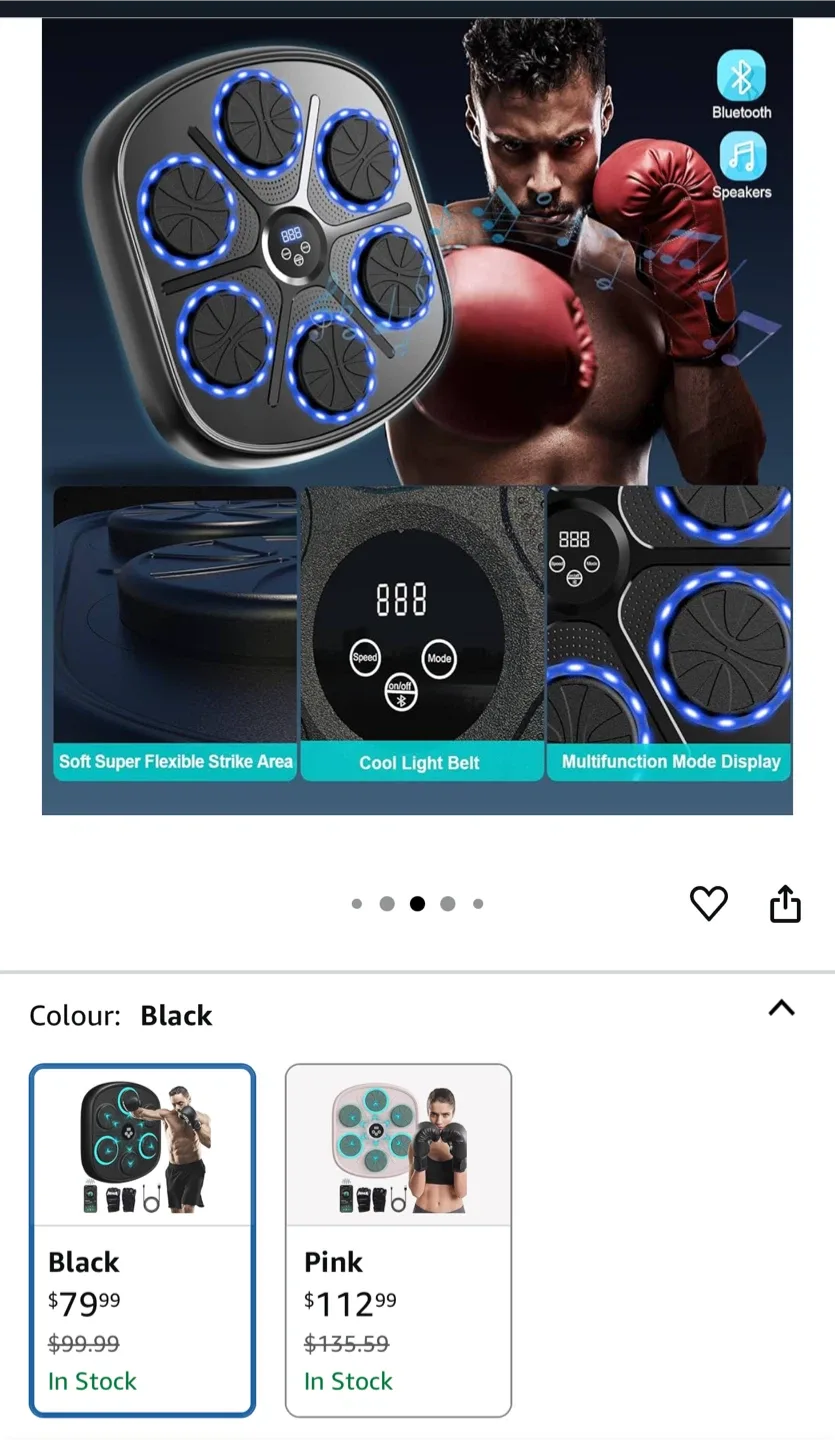 BOLUPO Smart Music Boxing Machine - New in Box!