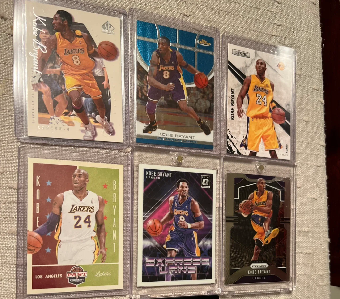 Kobe bryant trading basketball cards