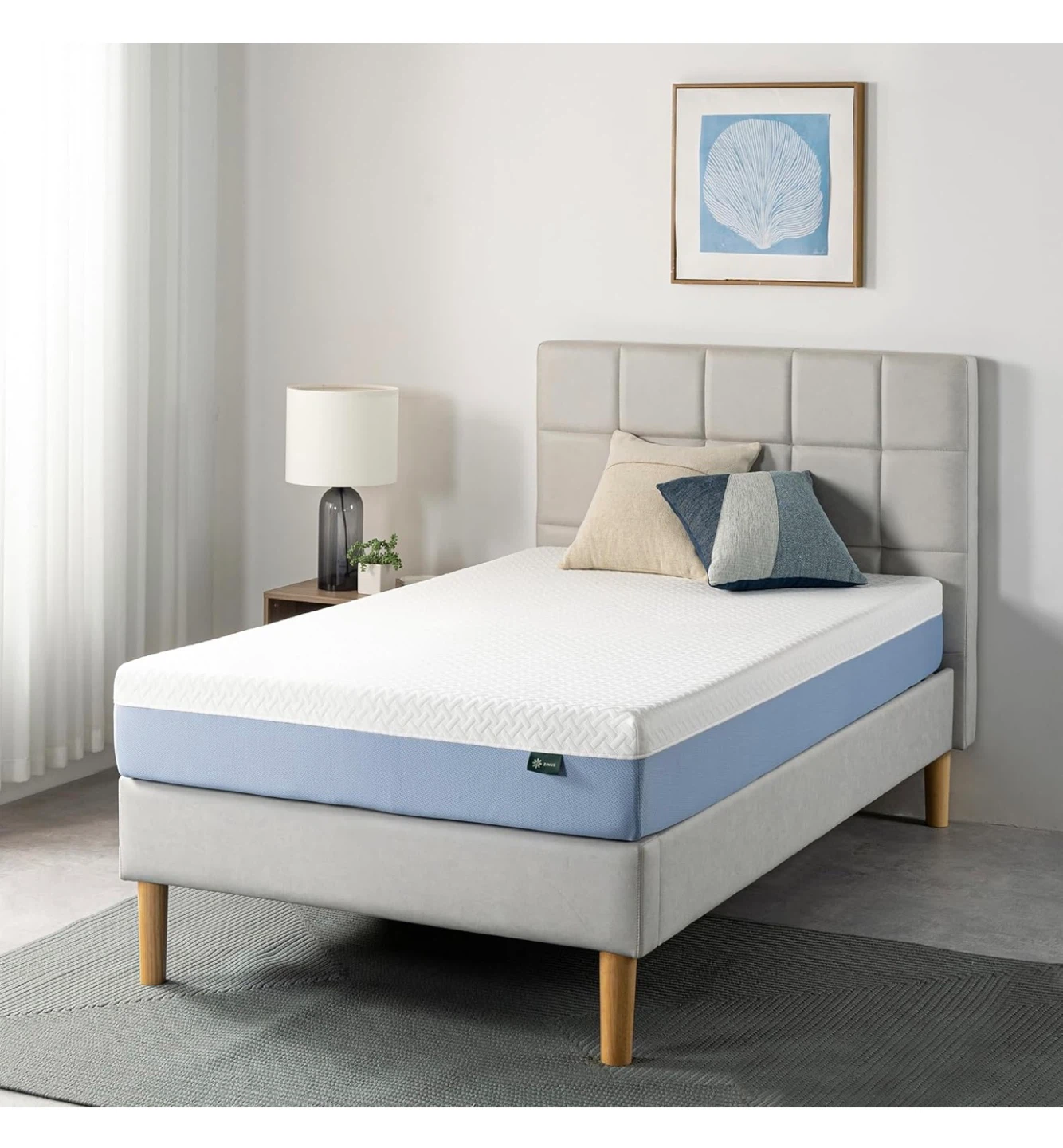 Brand New Zinus 8 inch twin memory foam mattress
