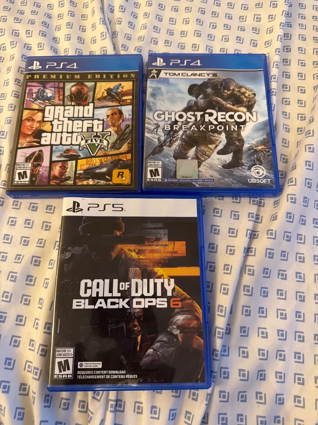 Five PlayStation 4 Games