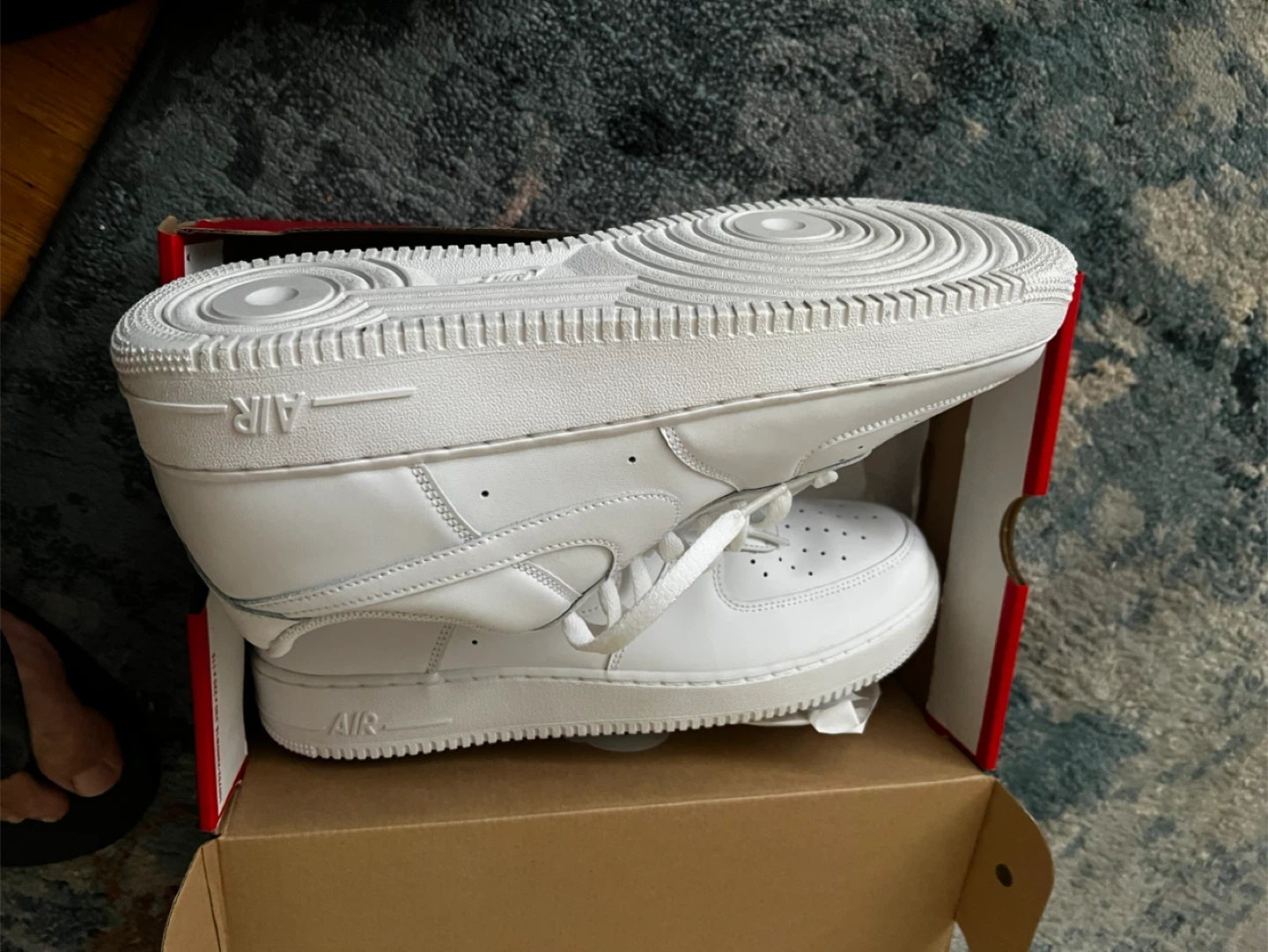 Nike Air Force 1 '07 White US 13 - photo 4