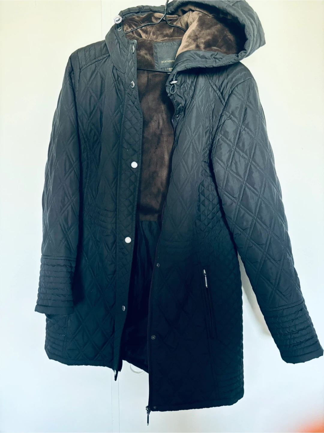 Weatherproof Black Quilted Jacket - M - photo 4
