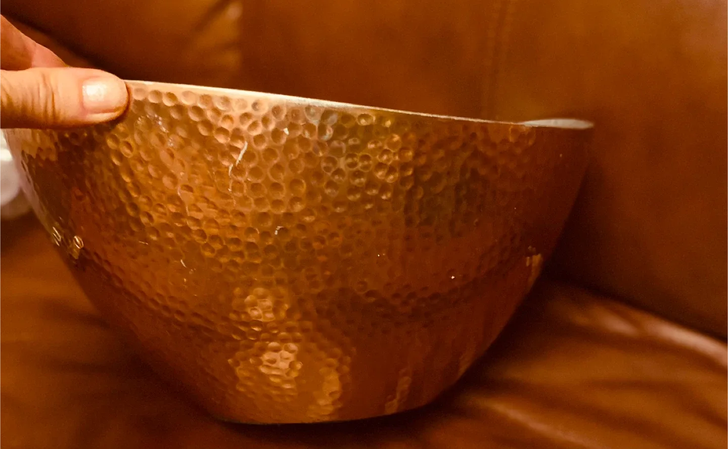 Hammered Copper Bowl