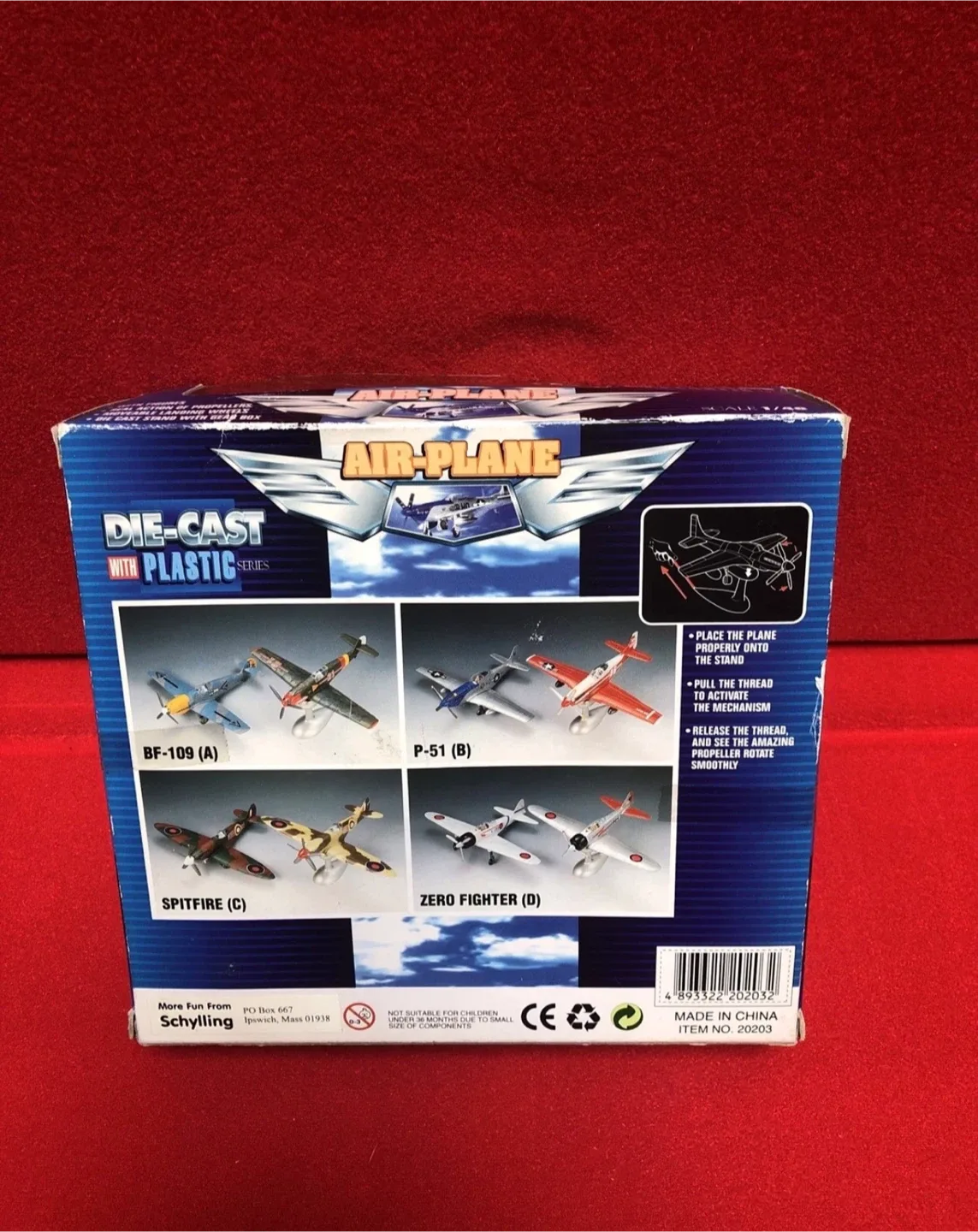 Schylling Die-Cast Airplane Series image indicator(2)