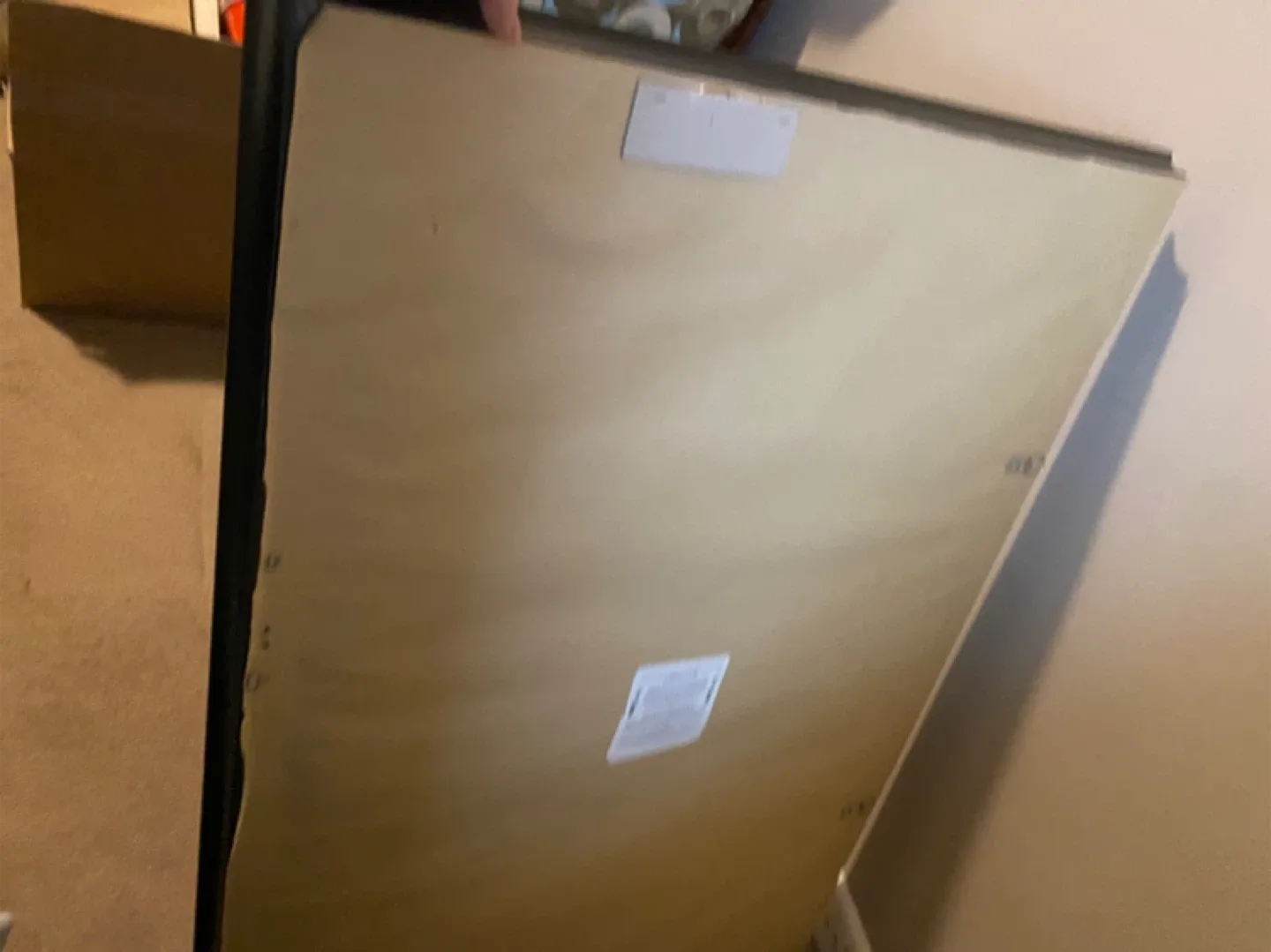 Framed Wall Mirror - Black