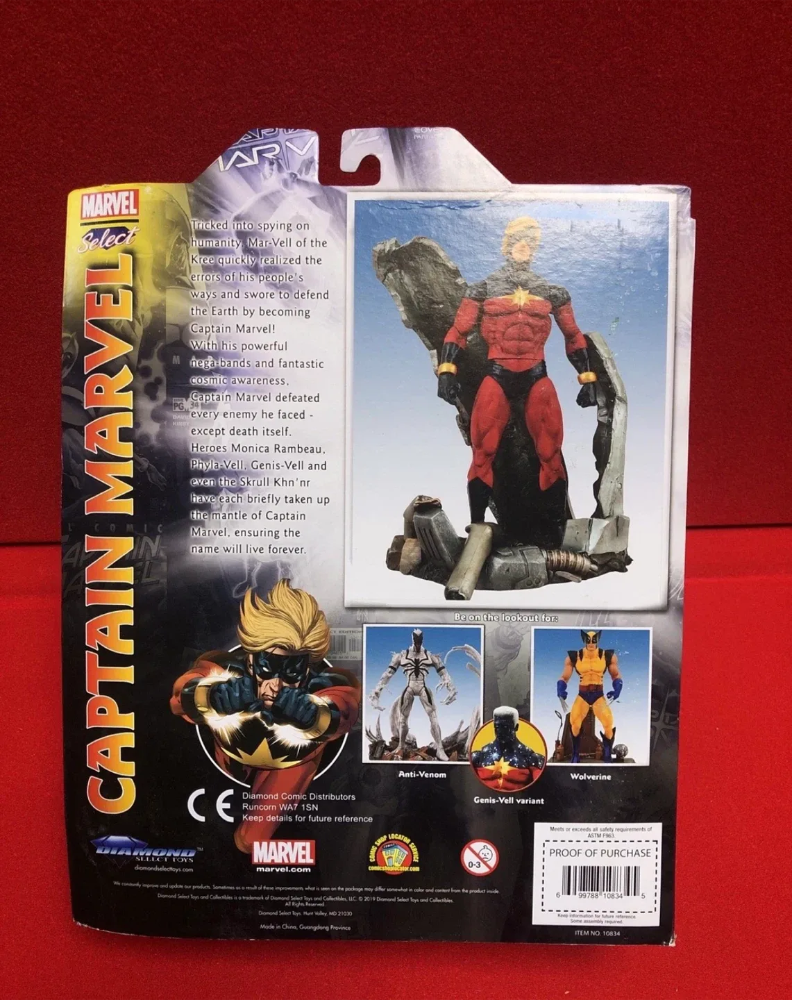 Marvel Select Captain Marvel Action Figure image indicator(2)