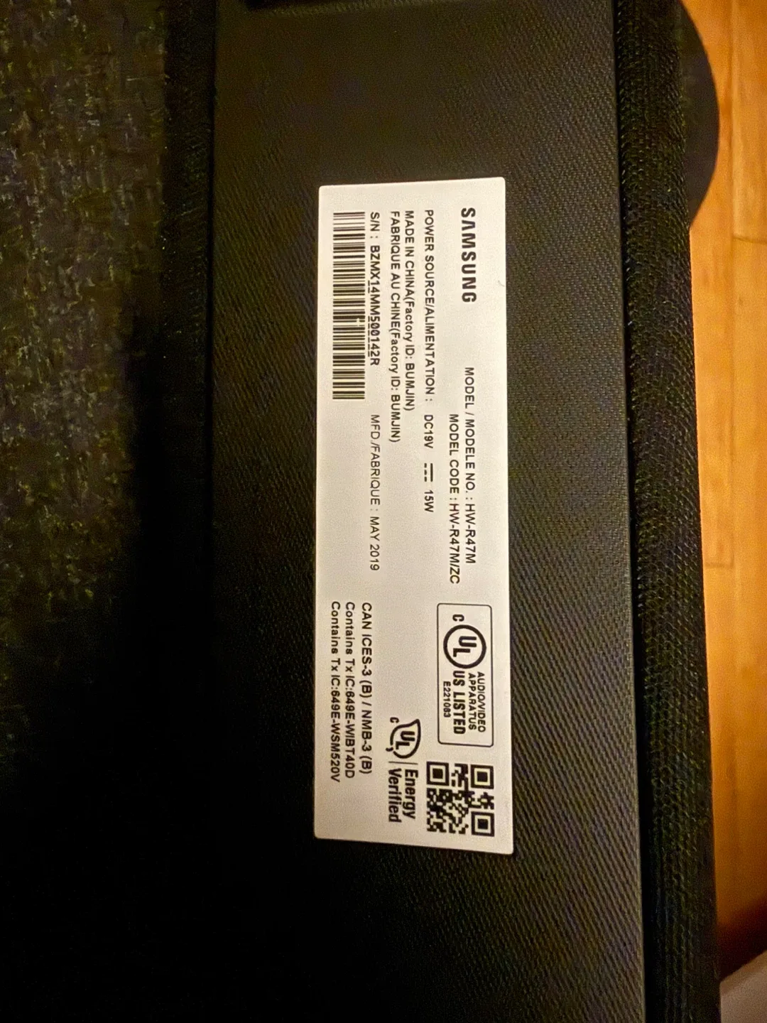 New Samsung Soundbar Remote Loud Speaker System image indicator(6)