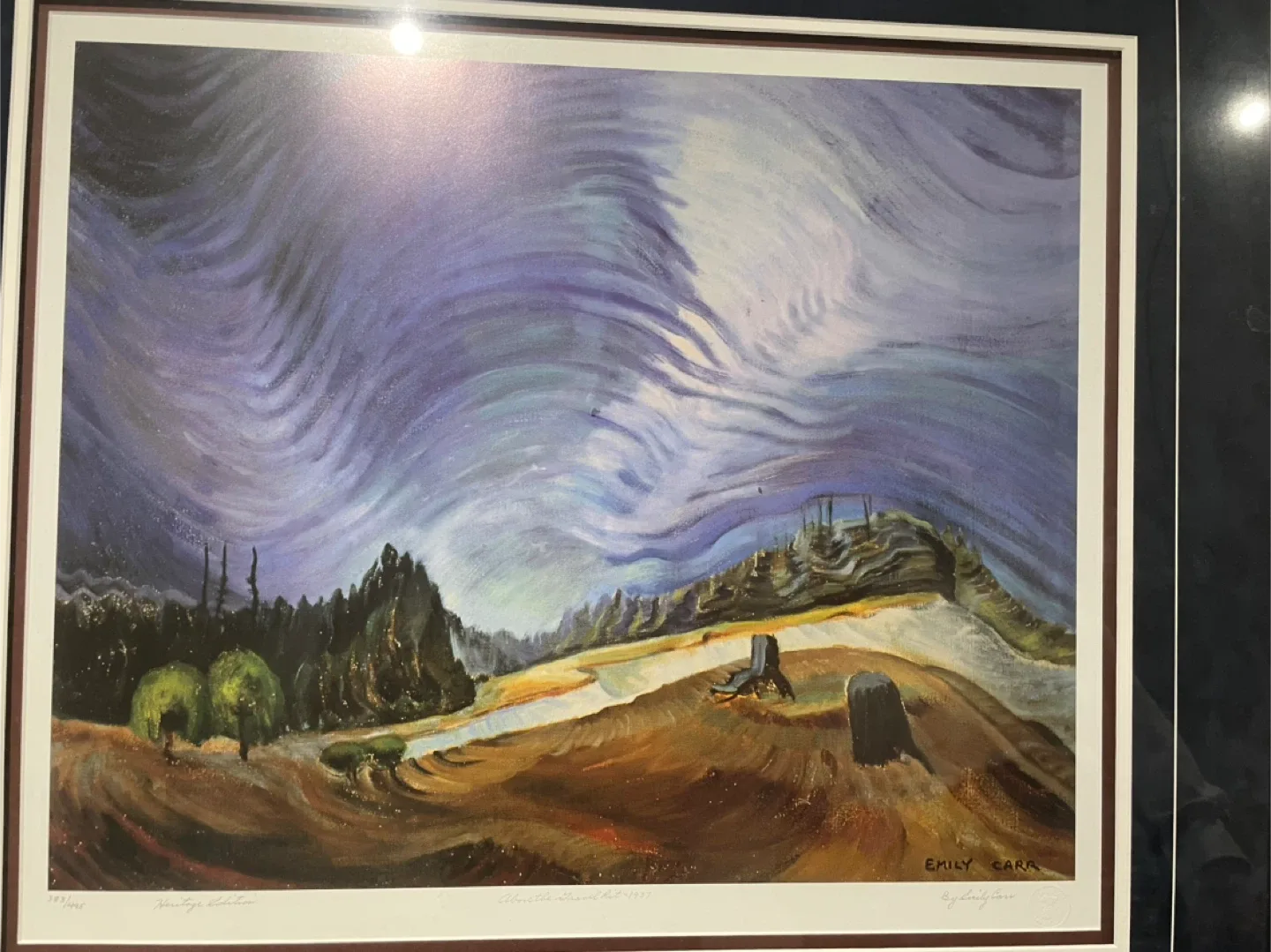 Emily Carr "Above the Gravel Pit" Print image indicator(9)