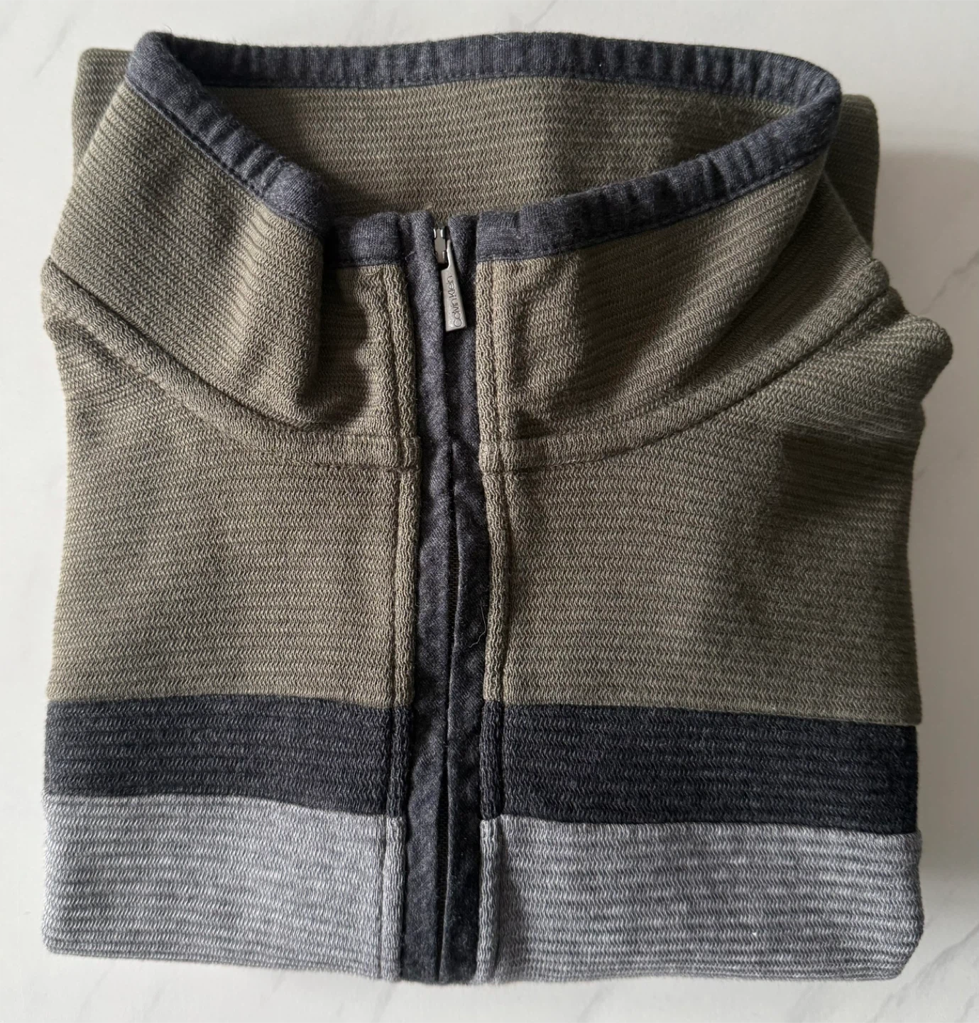 Calvin Klein Liquid Touch 1/4 Zip Pullover - S - photo 4