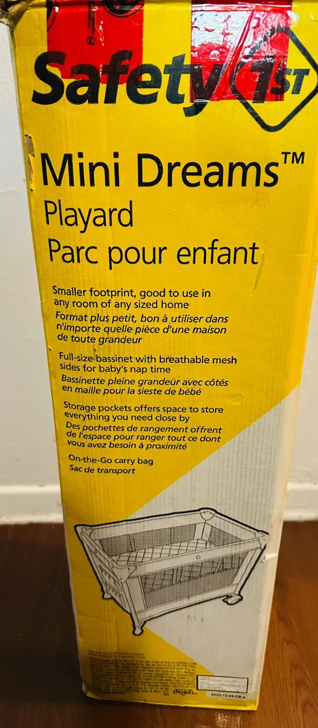 Safety 1st Mini Dreams Playard - Grey image indicator(5)