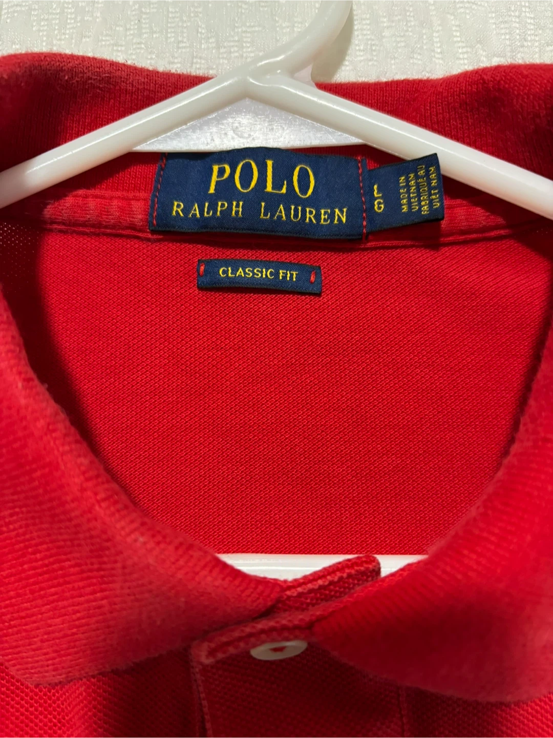 Ralph Lauren Red Long Sleeve Polo Shirt - L - photo 2