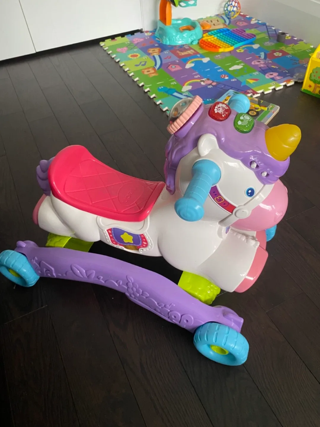 Fisher-Price Unicorn Ride-On Toy image indicator(2)