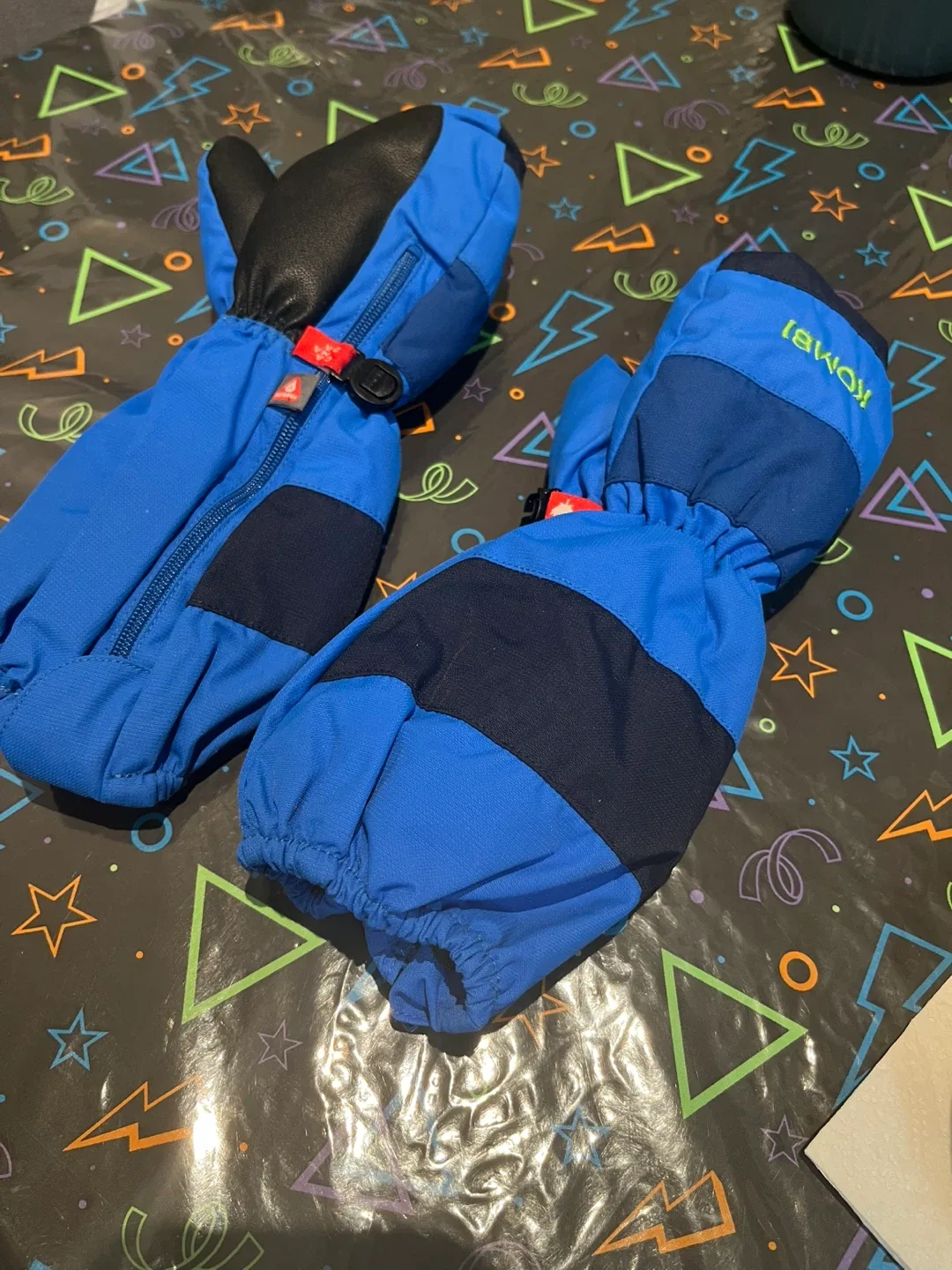 Kombi Blue Mittens - Size Small