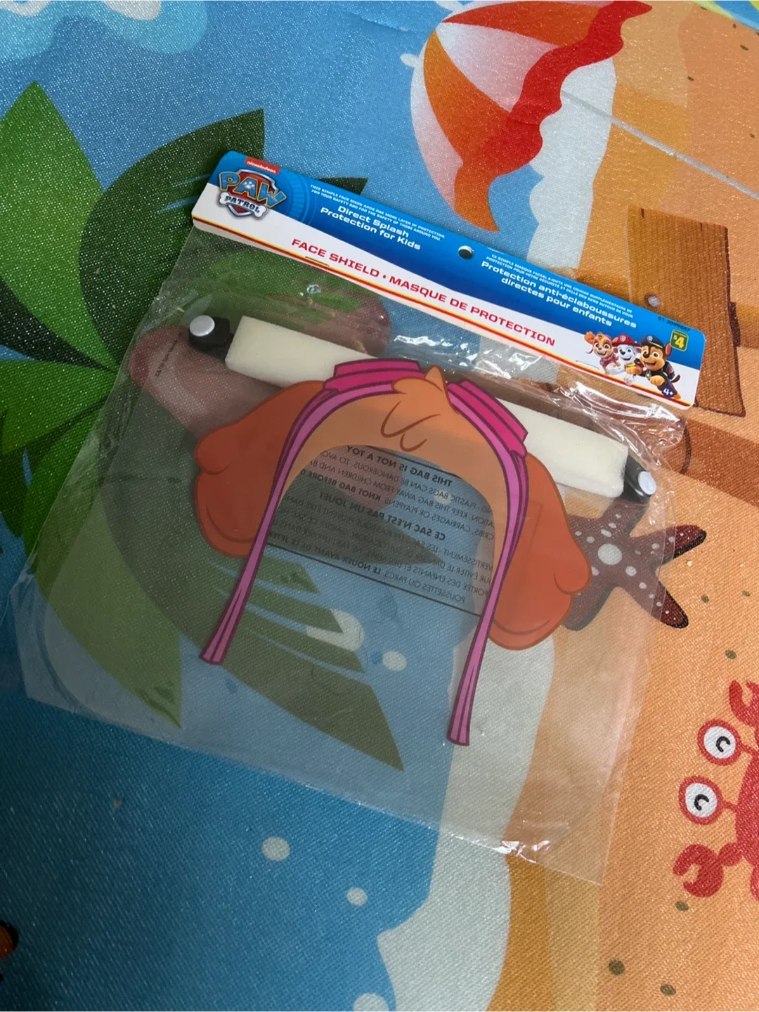 Paw Patrol Face Shield for Kids - New