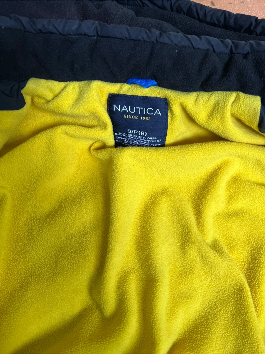 Nautica Black Puffer Jacket Size S image indicator(2)
