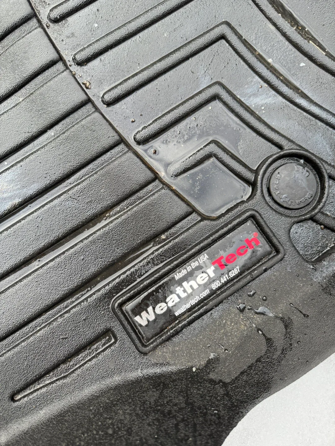 Cadillac XT6 WeatherTech Winter Floor Mats - Black image indicator(3)