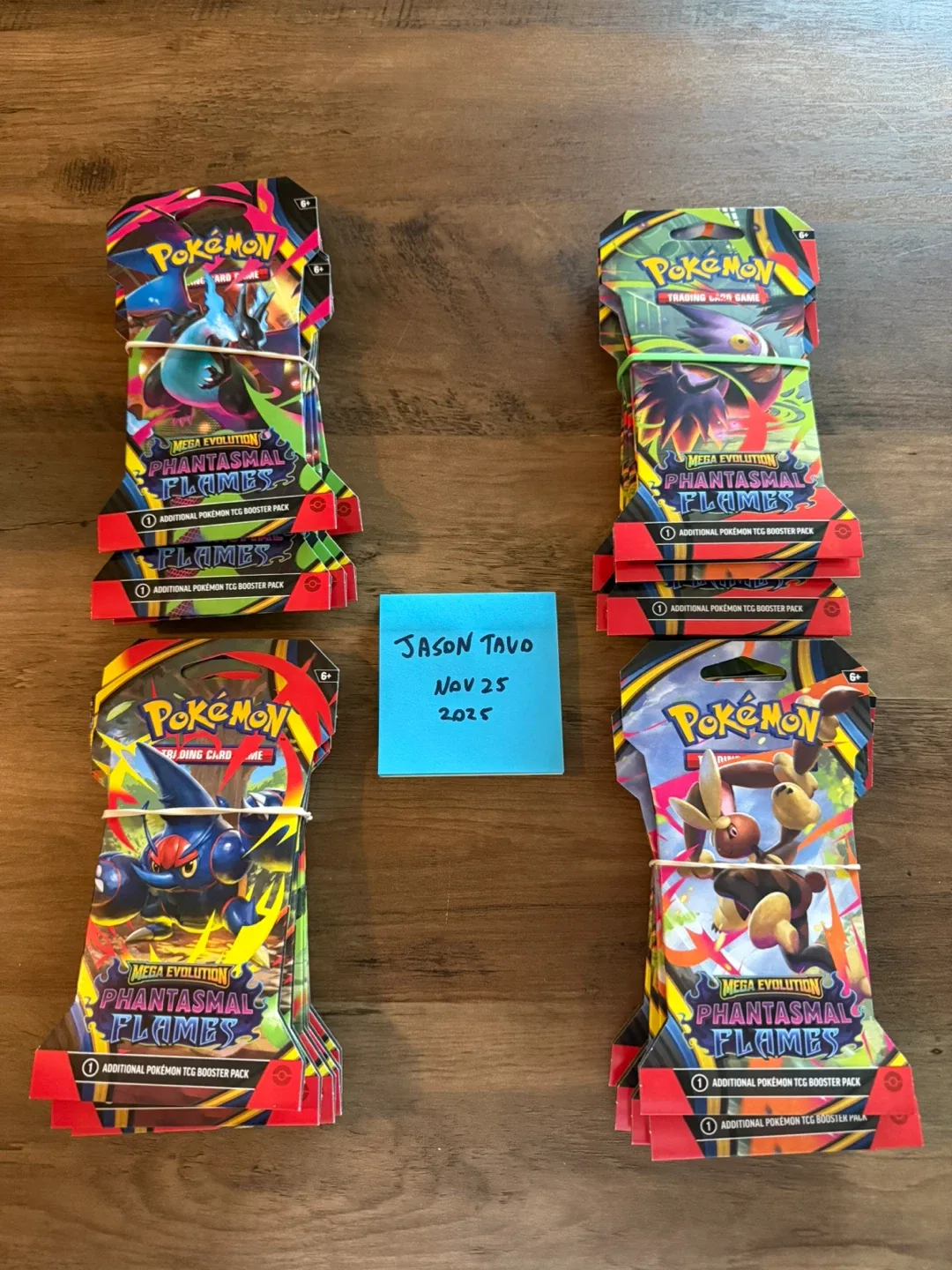 Pokemon Phantasmal Flames - Sleeved Packs