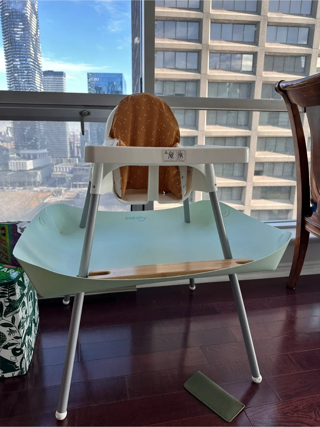 IKEA Highchair with Catchy bundle! Used only by 1 kid :)