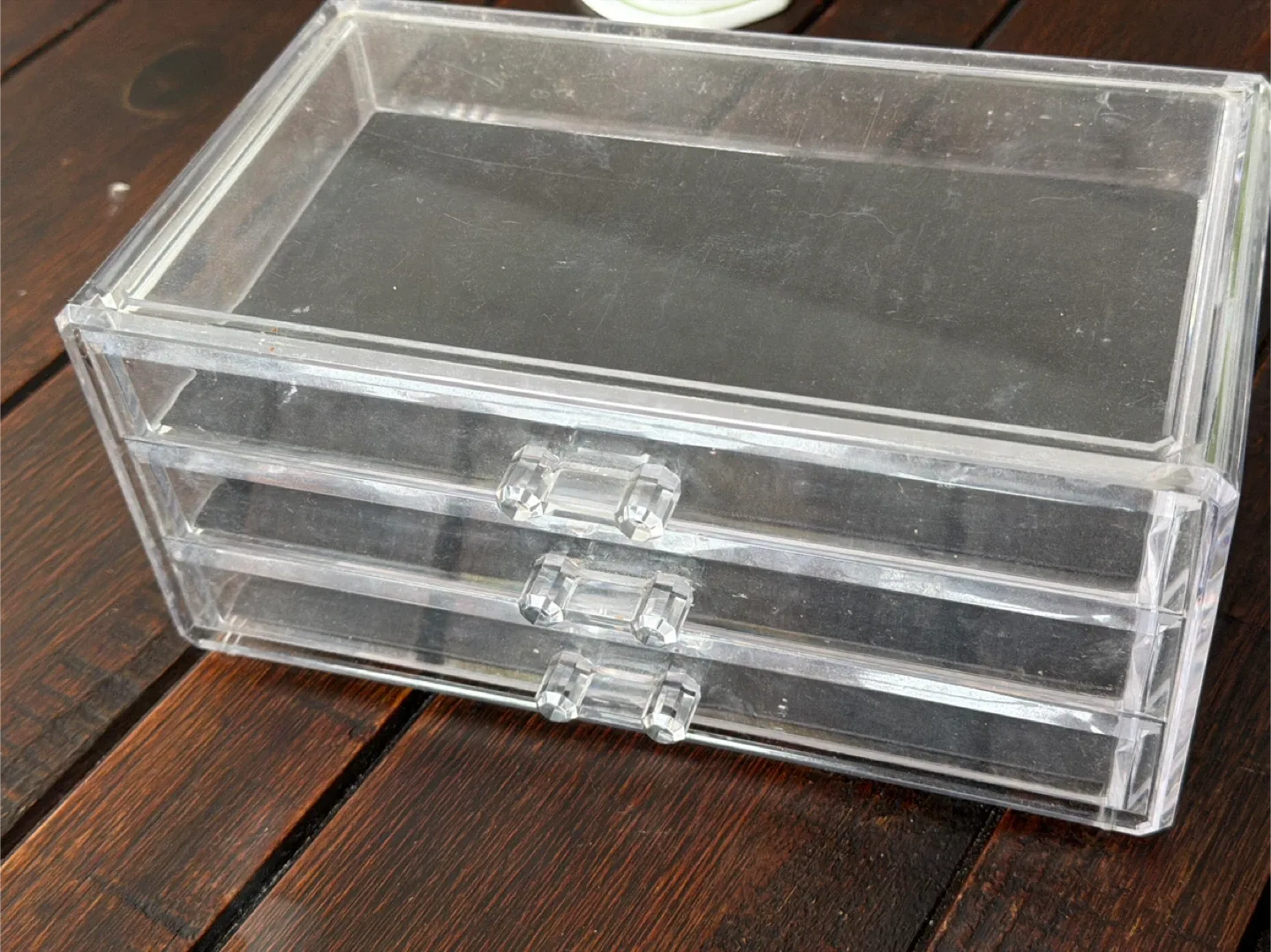 Acrylic 3-Drawer Organizer