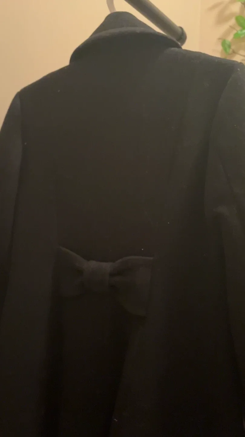 Kate Spade Black Wool Blend Coat - XS image indicator(2)