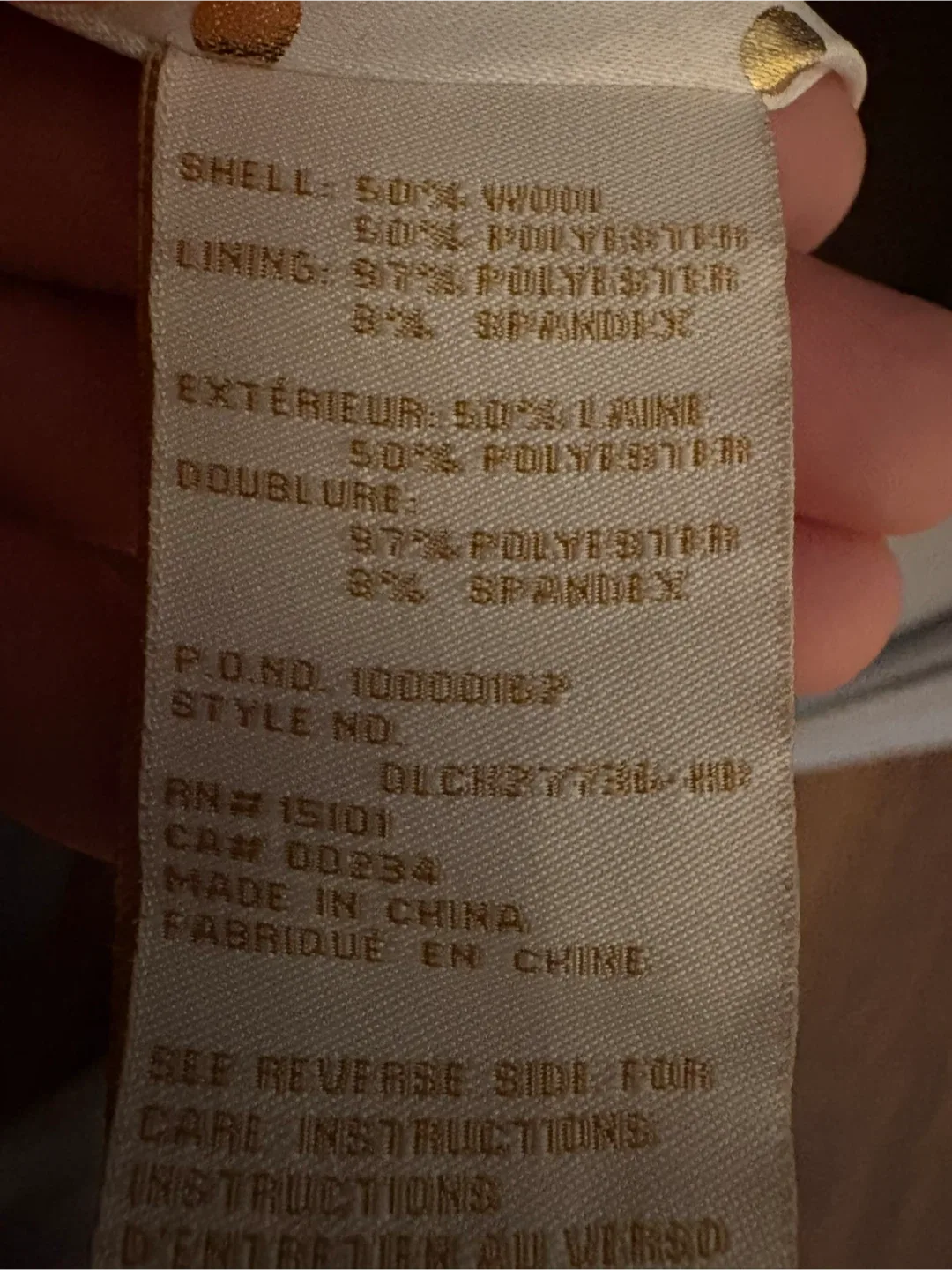 Kate Spade Black Wool Blend Coat - XS image indicator(4)