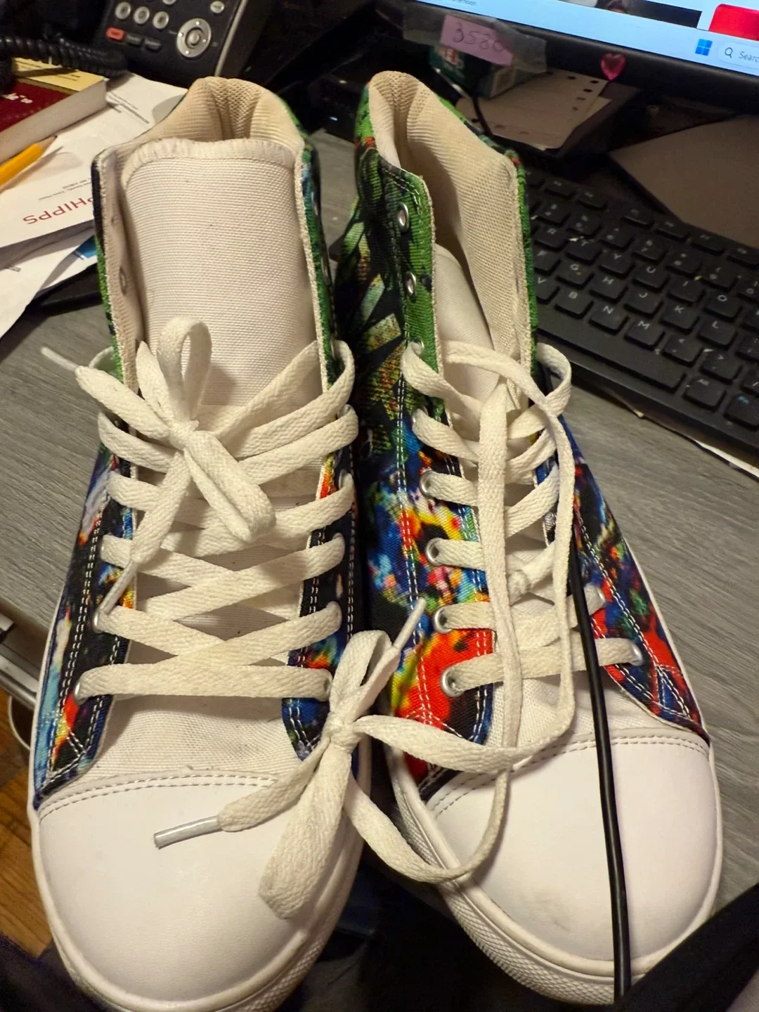 Deception Co. High Top Sneakers - US Men's 9.5 image indicator(3)