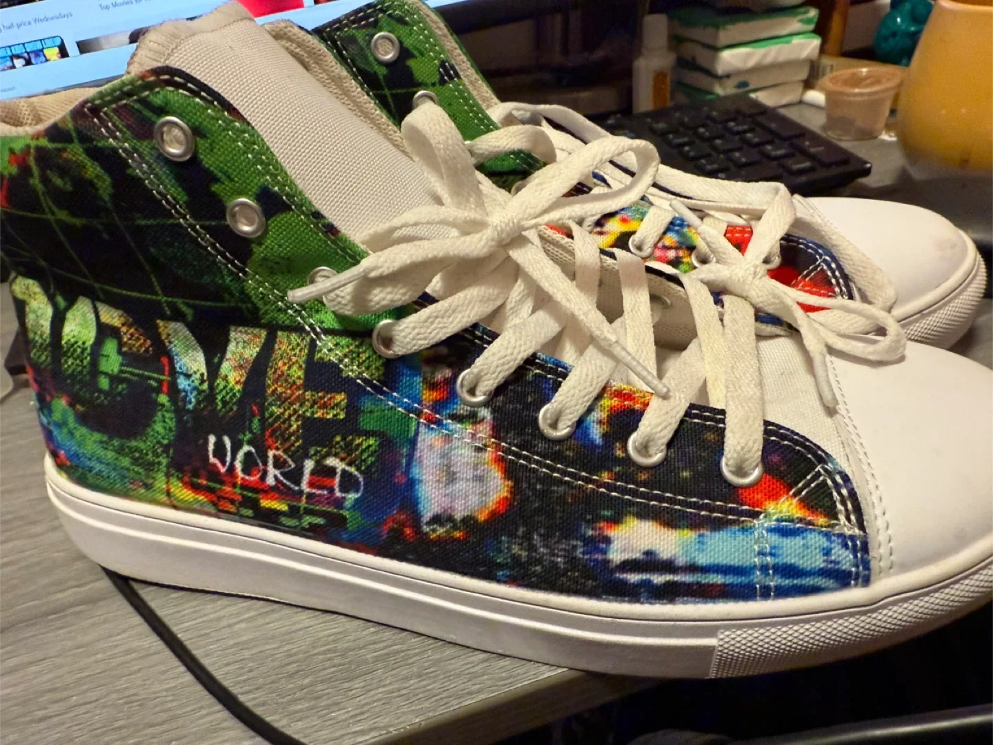 Deception Co. High Top Sneakers - US Men's 9.5 image indicator(4)