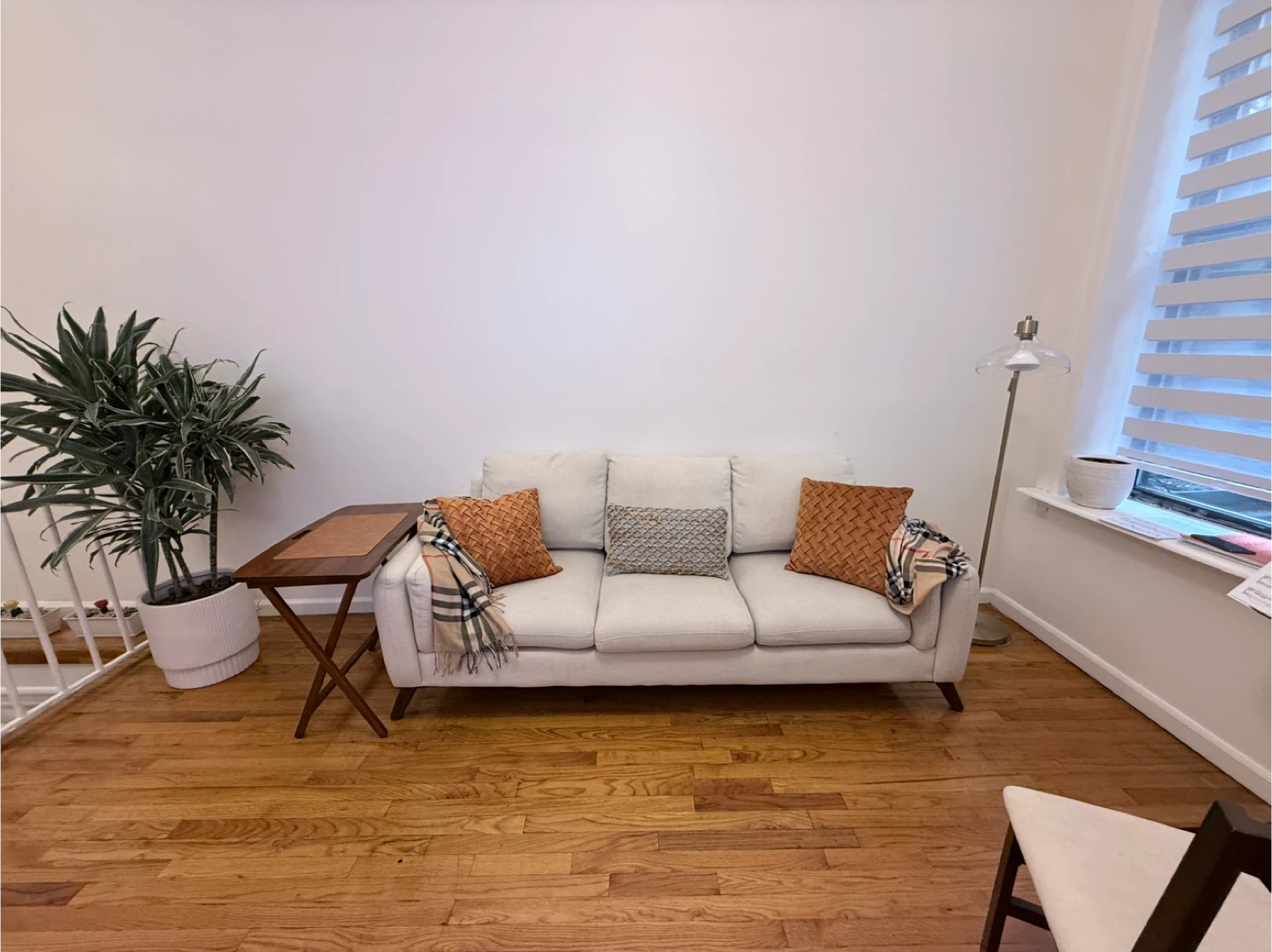 Three-Seater Sofa - Light Beige