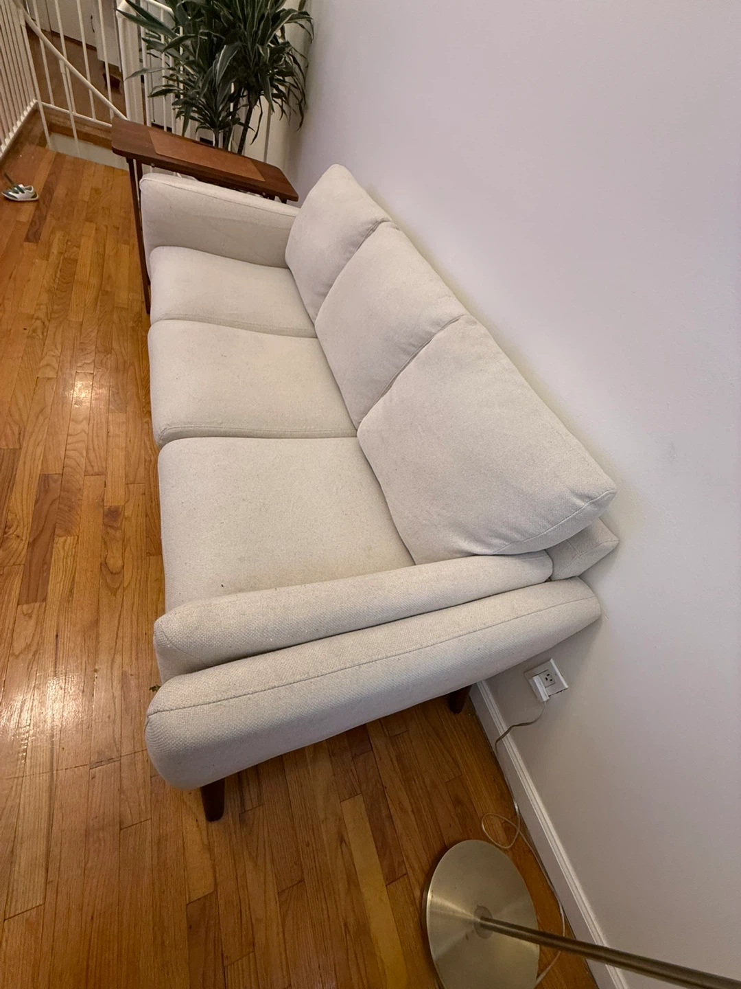 Three-Seater Sofa - Light Beige - photo 5