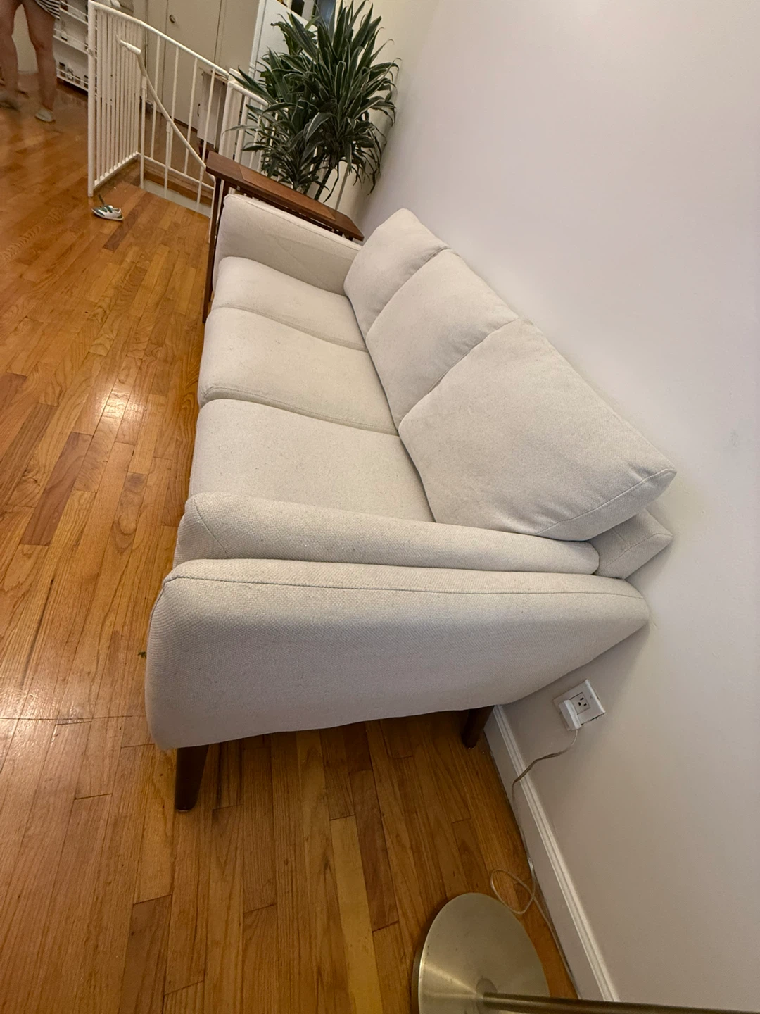 Three-Seater Sofa - Light Beige - photo 4
