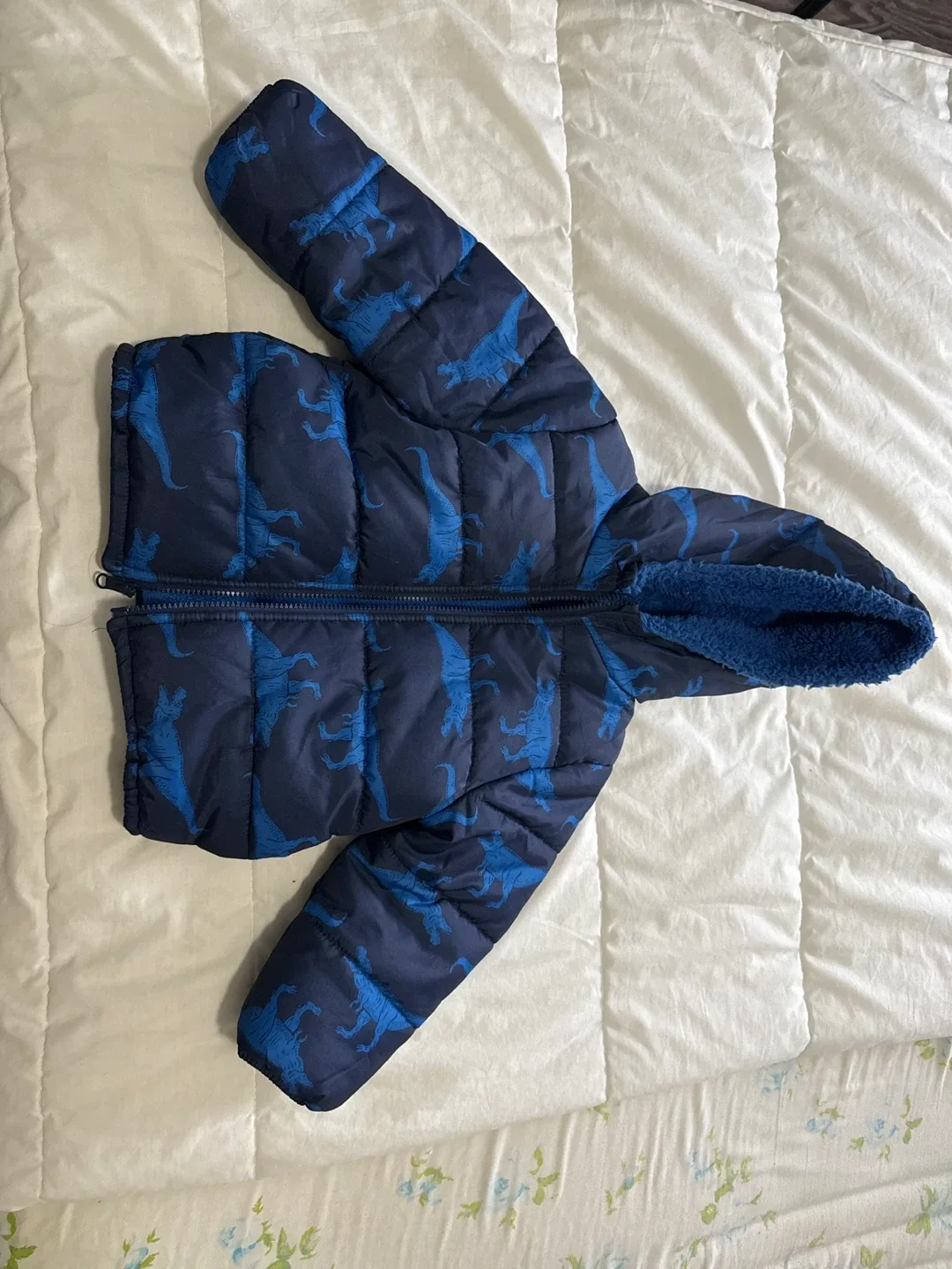 OshKosh B'gosh Boys' Dinosaur Puffer Jacket - 3T image indicator(2)