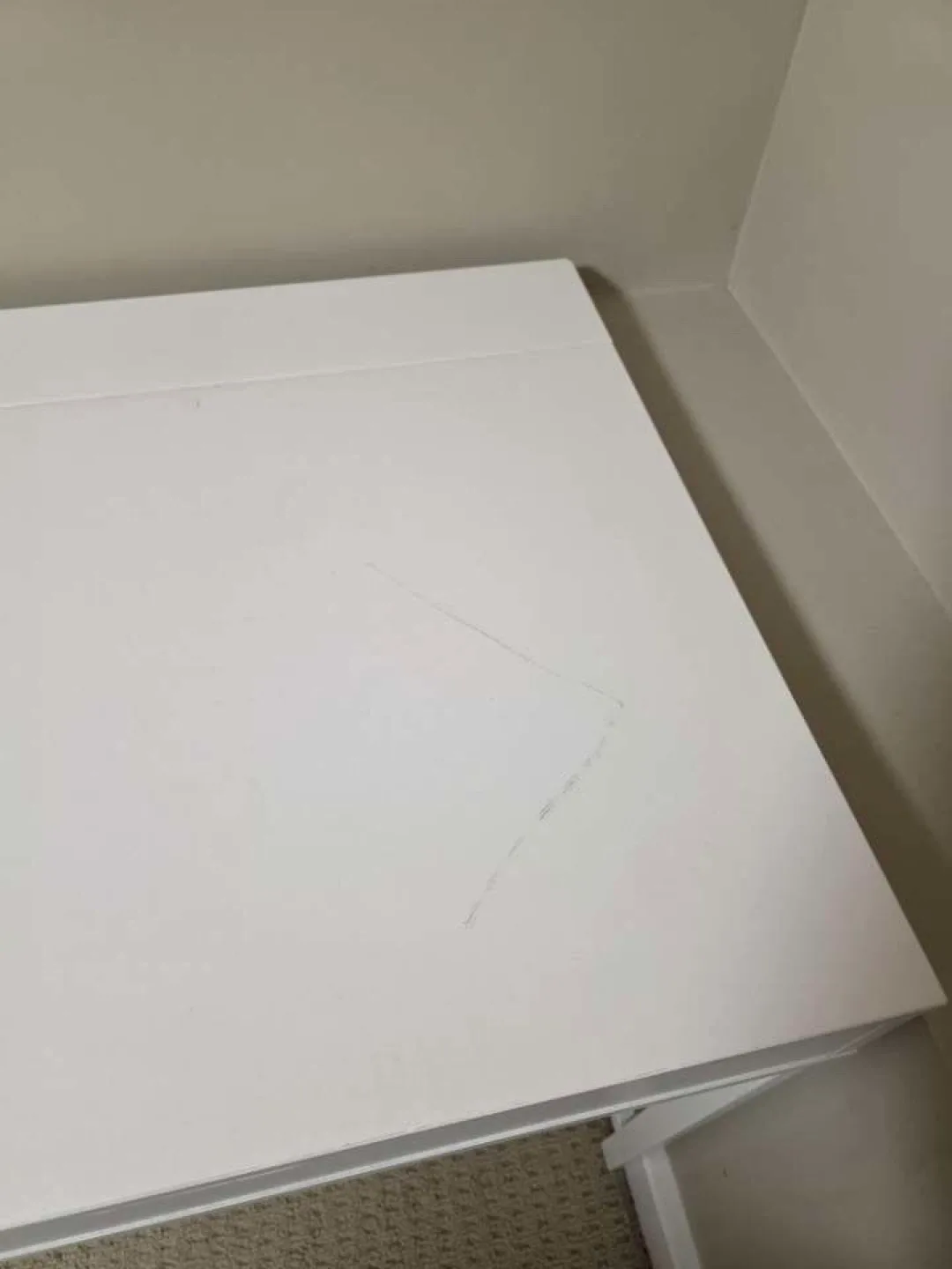 IKEA Alex White Desk with Drawers image indicator(2)