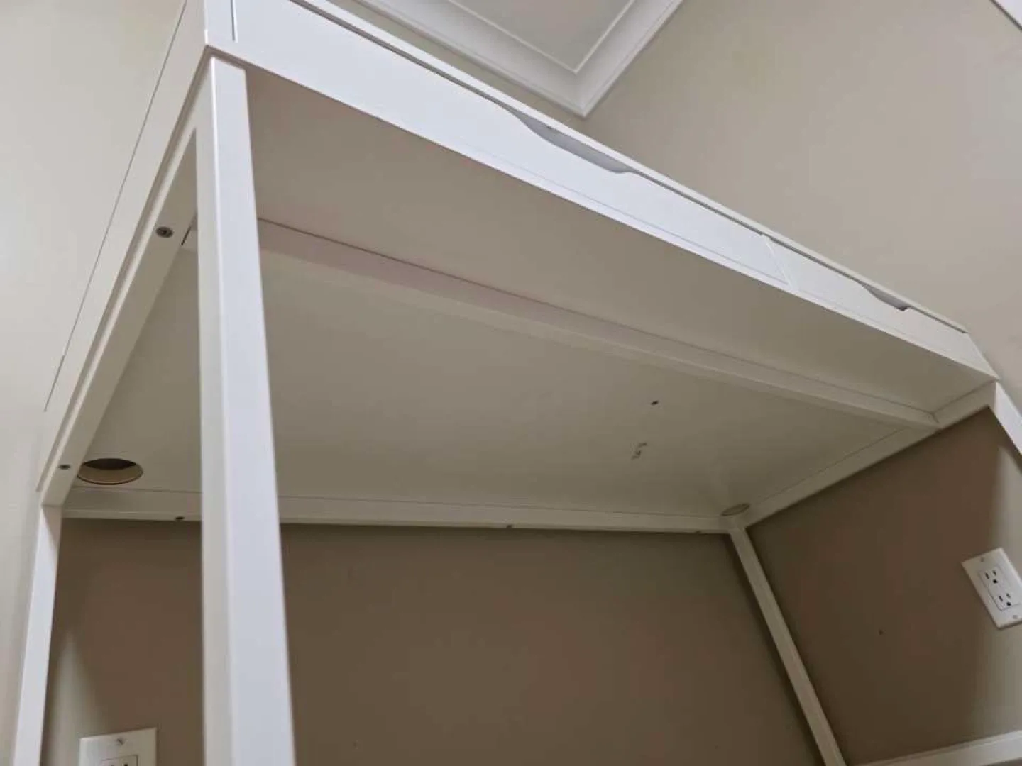 IKEA Alex White Desk with Drawers image indicator(5)