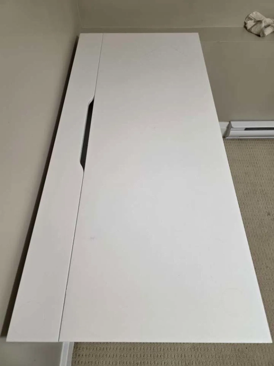 IKEA Alex White Desk with Drawers image indicator(3)